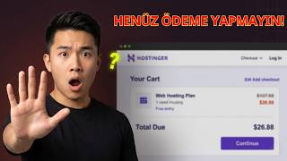 Hostinger Kupon Kodu: Ödeme Sırasındaki BU Hatadan Kaçının (2026) screenshot 3