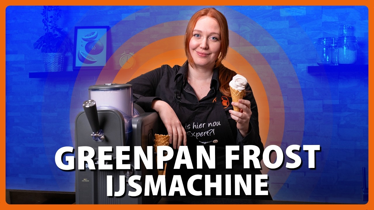 Zelf Desserts maken met een IJsmaker! | GreenPan Frost IJsmachine | Expert