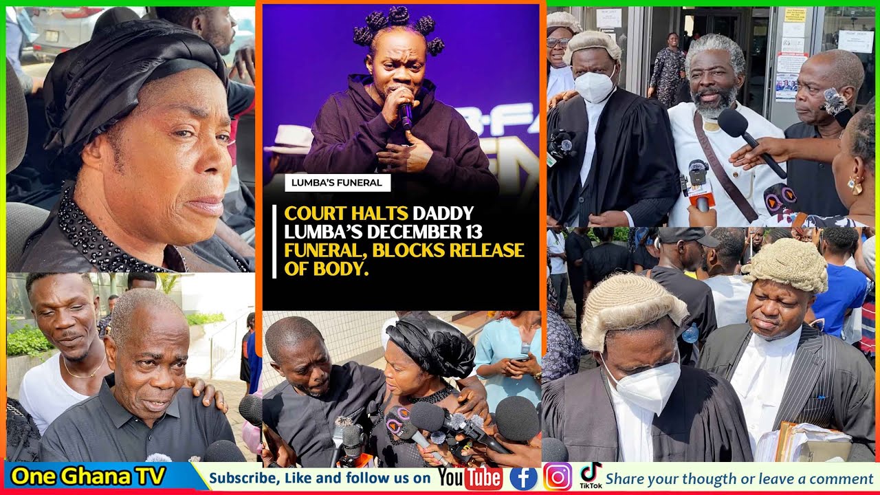 Breaking - Court Stops Daddy Lumba’s Funeral, AKOSUA Bremponmaa, Papa Shee And Lawyer  Speak