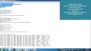 Structured Query Language Tutorial SQL Part 26   FOREIGN KEY Constraint Command Prompt CMD