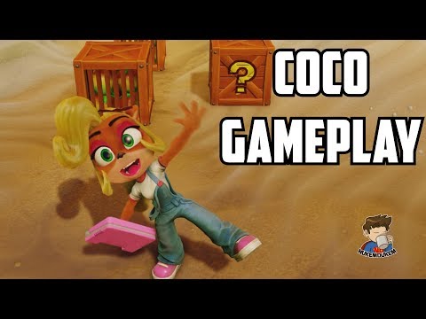 Crash Bandicoot N. Sane Trilogy Gameplay COCO & Boss Fight Walkthrough Part 1