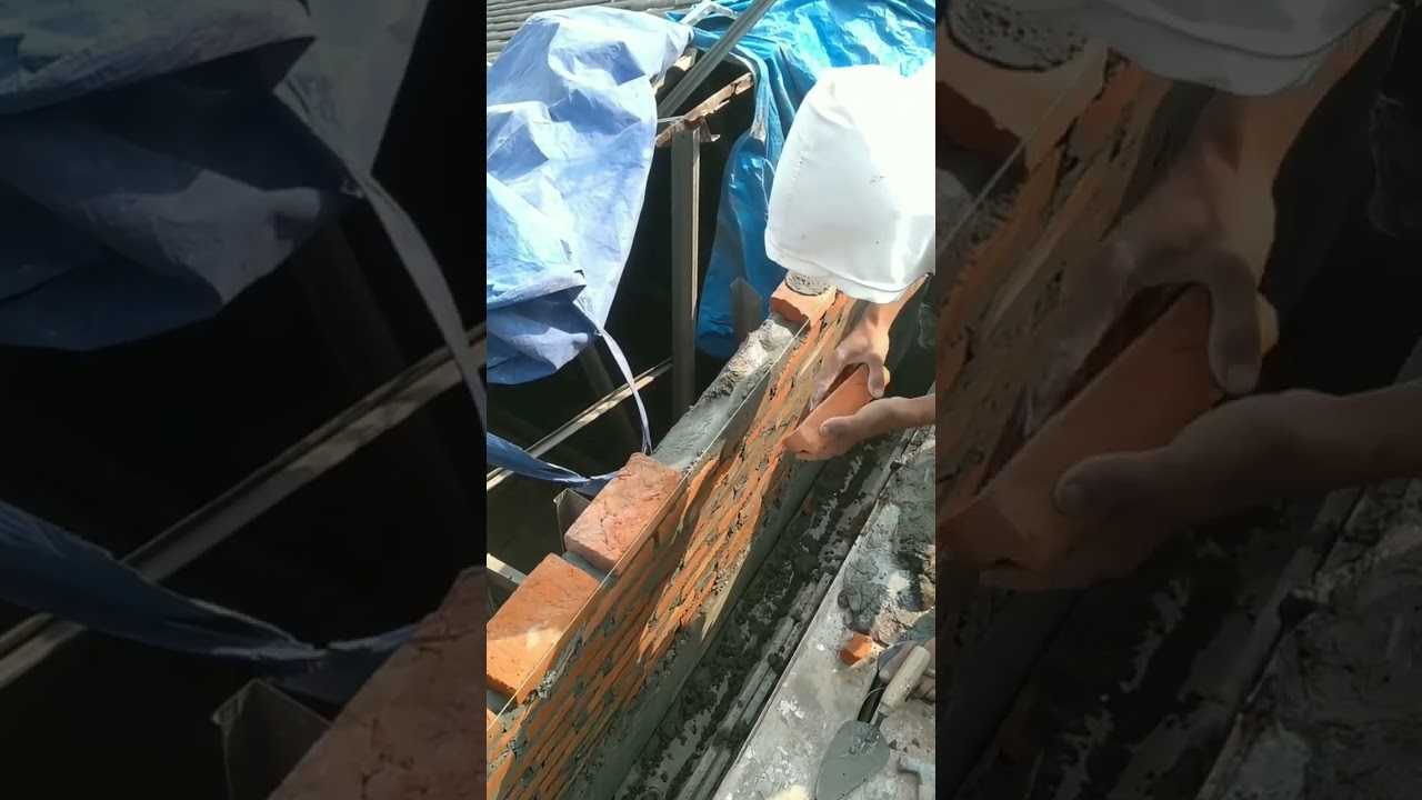 Satisfying Bricklaying ❗️❗️ If you enjoyed this, feel free to subscribe for more!🙏