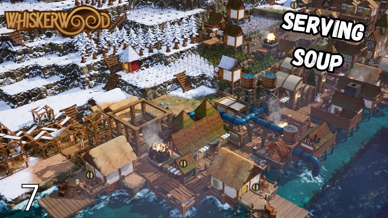 Теплый суп в холодные зимние дни | Whiskerwood | E07