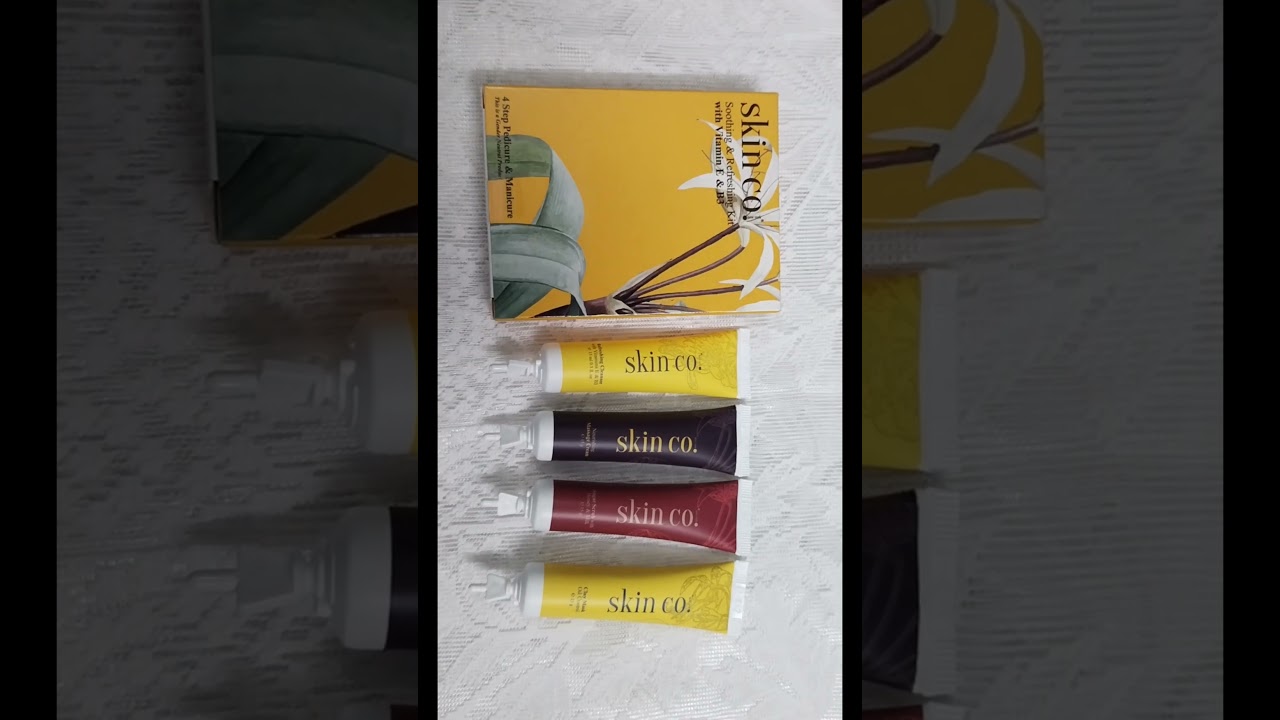 SKIN CO.4 STEP PEDICURE & MANICURE KIT