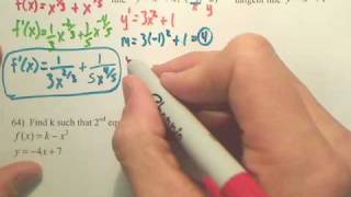 2.2b Basic Differentiation Rules and Rates of Change - Calculus
