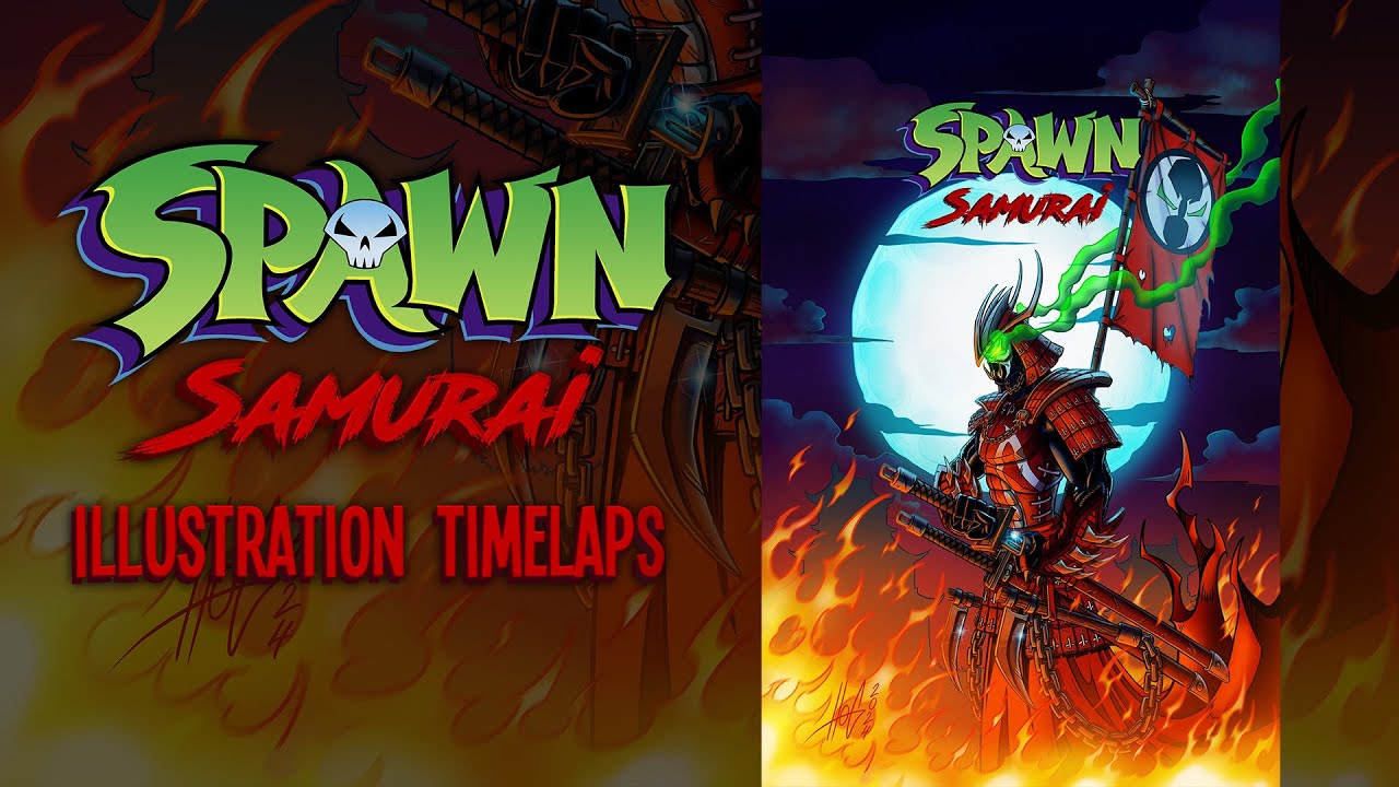 Spawn Samurai (Time Lapse Video)