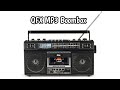 Qfx mp3 boombox with bluetooth unboxing and demo