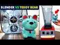 BLENDER VS Teddy Bear! Will it Blend?