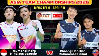Indra/Joaquin (INA) vs Choong/Haikal (MAS) | 2026