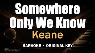 Download Lagu Keane - Somewhere Only We Know (Karaoke Original Key) MP3