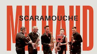 Milhaud Scaramouche Mvt. III for 5 Saxophones Feat. Project Fusion