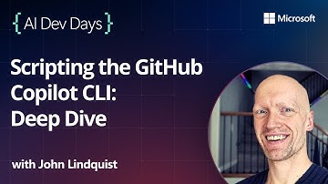 Scripting the GitHub Copilot CLI - Deep Dive