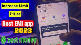 ZestMoney Limit Increased 1 Lac || Best Pay Later App In 2023 | how to increase pay later app limit screenshot 4