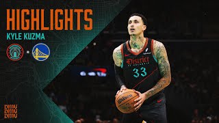 Highlights: Kyle Kuzma records double-double vs. Warriors | 02\/27\/24