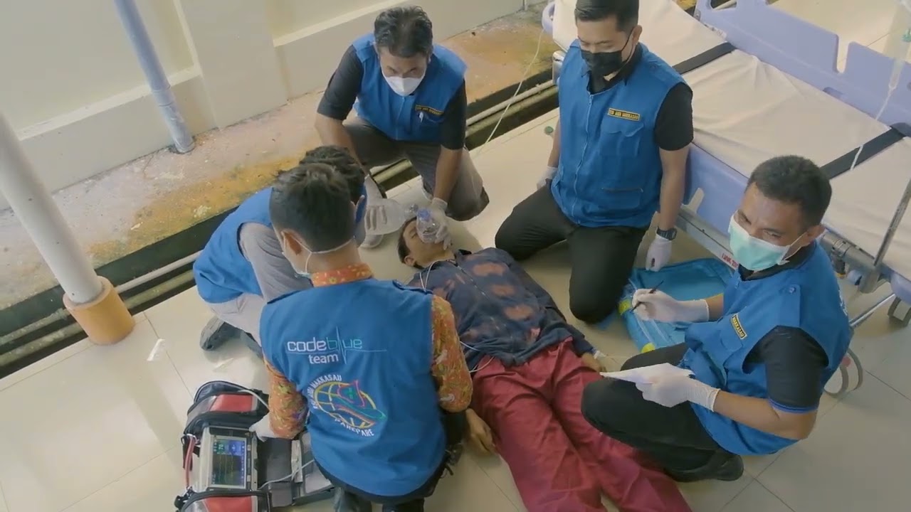 Simulasi Code Blue RSUD Andi Makkasau
