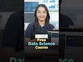 Start Data Science Career Today - 100% FREE Course! 🚀 #shorts #simplilearn