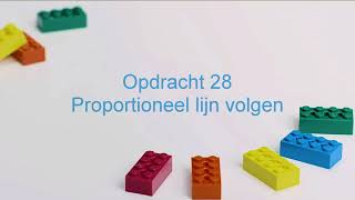 Opdracht 28 Proportioneel Lijn Volgen