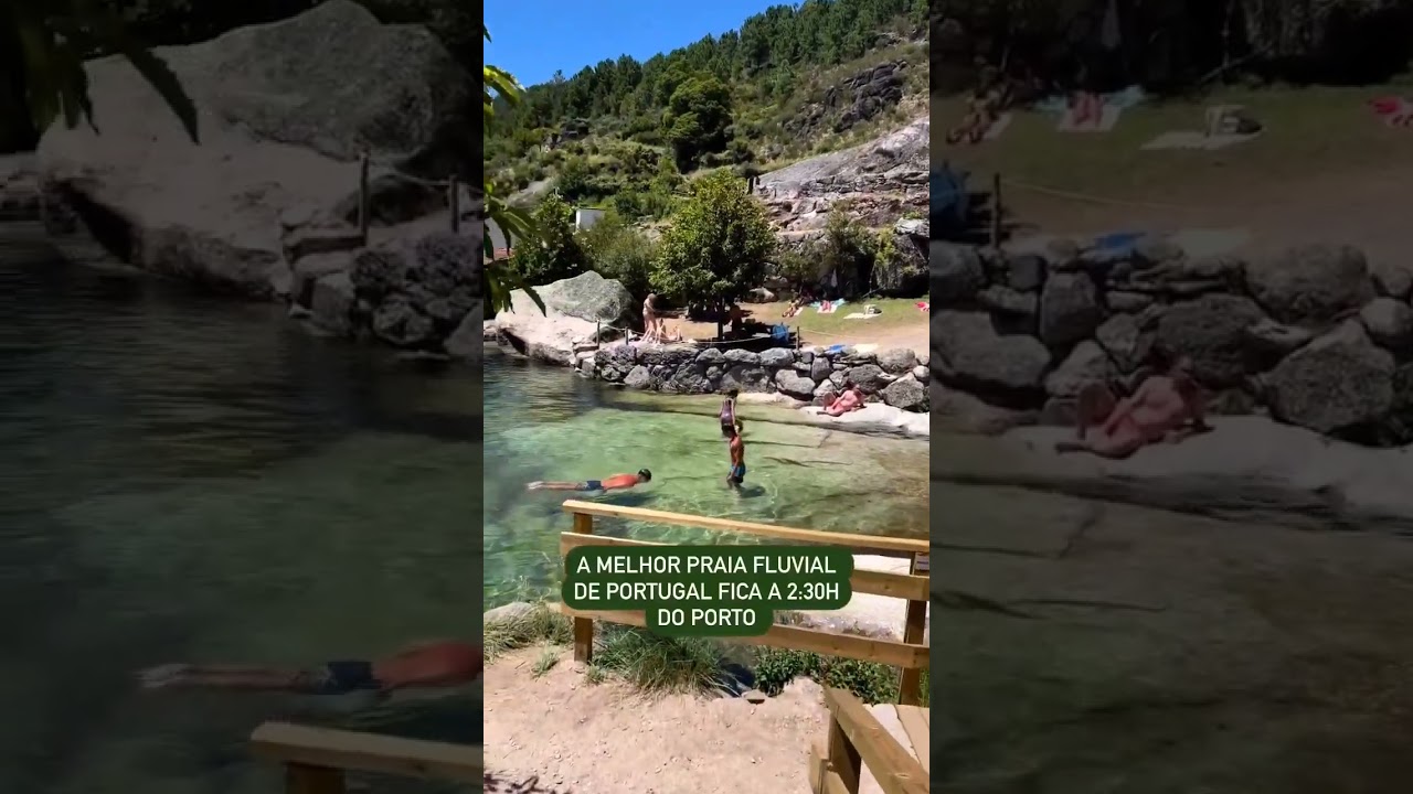 Praia Fluvial em Porto - 🇵🇹