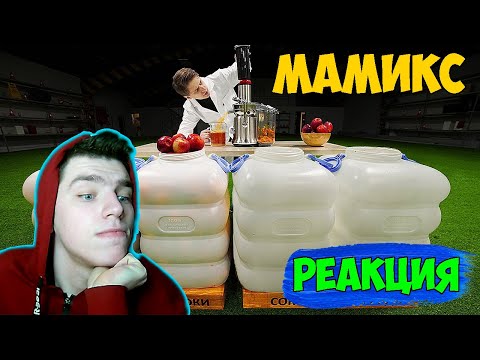 РЕАКЦИЯ СКОЛЬКО СОКА И ОТХОДОВ СОДЕРЖИТСЯ В 100КГ ЯБЛОК?  | РЕАКЦИЯ | РЕАКЦИЯ МАМИКС - MAMIX РЕАКЦИЯ