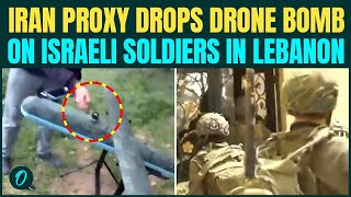 Iran Ally Drops Drone Bomb On Israeli Troops Chilling Video Footage Shows Strike In Lebanon