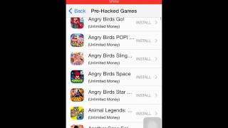New Working ! Download Over 600 Hacked Games in iPhone ! NO PC NO Jailbreak / ZESTIA screenshot 5