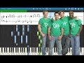 Sorry seems to be - Blue. #Synthesia. How to Play. Sheet Music. Piano tutorial.