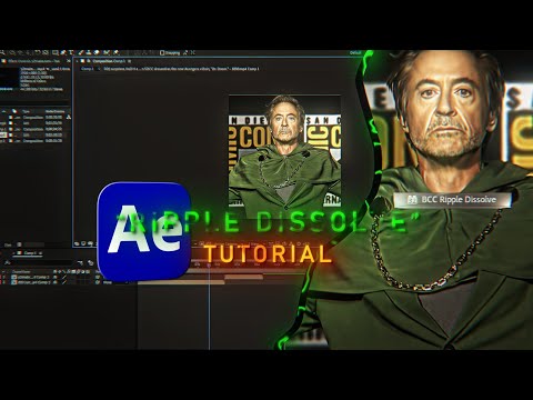 Ripple dissolve transition || After Effects Tutorial