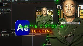 Ripple dissolve transition || After Effects Tutorial