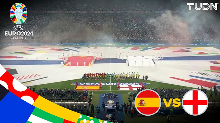 ¡Se entonan los himnos en la gran final! | España 0-0 Inglaterra | UEFA EURO 2024 - Final | TUDN