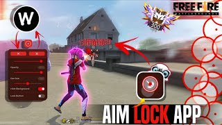 White FF Brazilian Red Fire Button Macro | Free Fire Headshot App screenshot 1
