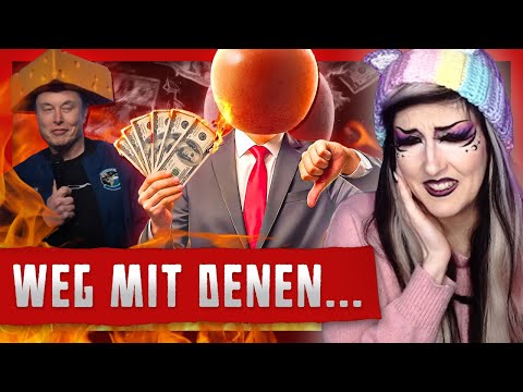 LINKSRADIKALER APFEL geht auf MILLIARDÄRE || Carina reagiert auf @abipfel ​