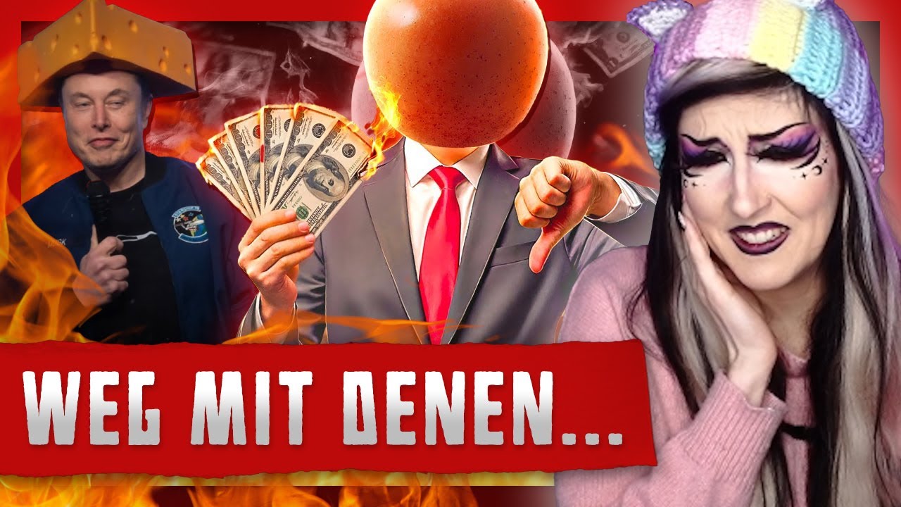 LINKSRADIKALER APFEL geht auf MILLIARDÄRE || Carina reagiert auf @Abipfel ​