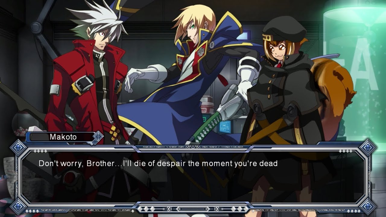 Blazblue Continuum Shift Body Swap Gag Reel