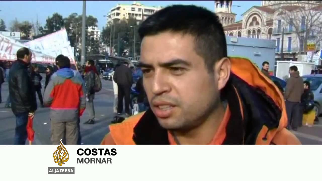 إضراب العمال والطلاب في أنحاء منطقة اليورو - قناة الجزيرة البلقان