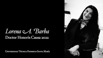 Award Ceremony Doctor Honoris Causa, Lorena A. Barba, 8 March 2022, Chile