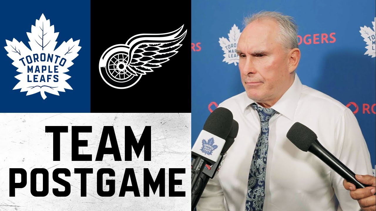 Maple Leafs Full Media Availability | Post Game at Detroit Red Wings | December 28, 2025