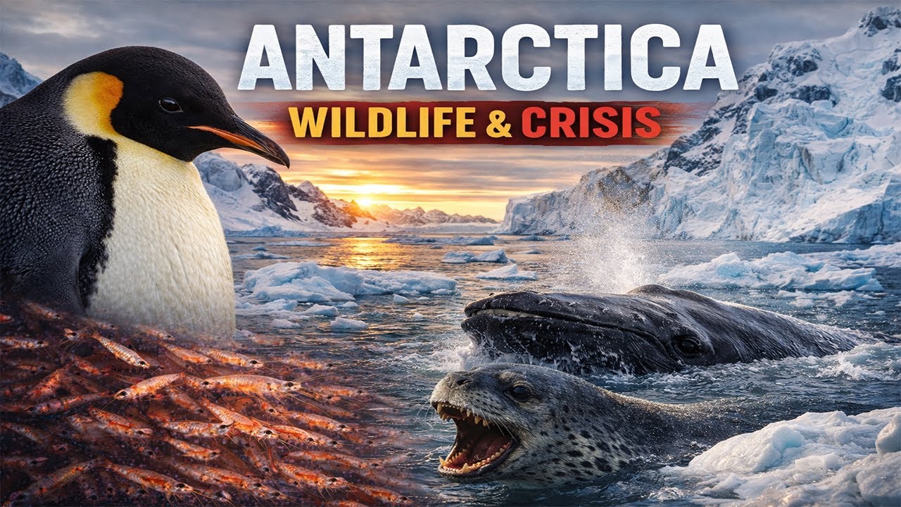 Антарктида: Замерзшая дикая природа — дикие животные, криль и климатический кризис