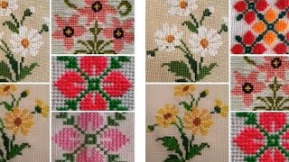 क्रॉस सिलाई डिज़ाइन 🌹 Cross Stitch pattern #beautifulCrosStitch 🌹 screenshot 1