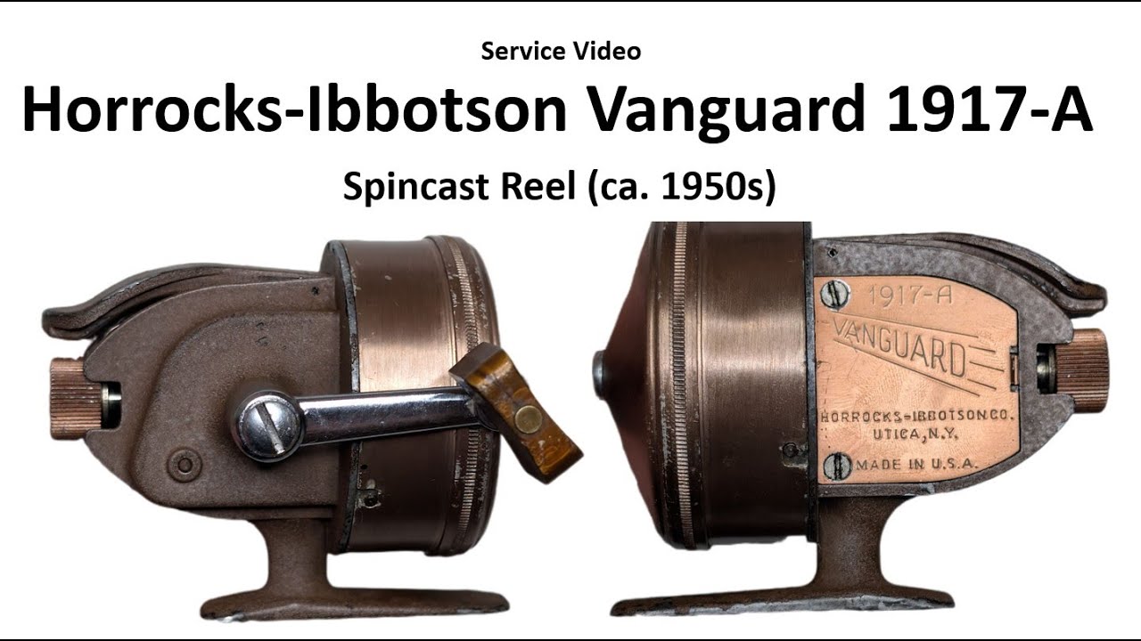 Horrocks-Ibbotson Vanguard 1917-A (1950s?) Vintage Spincast