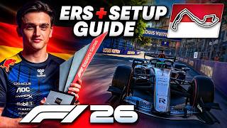 F1 26 ULTIMATE MONACO GUIDE! 🤩 ERS STRATEGY + SETUP