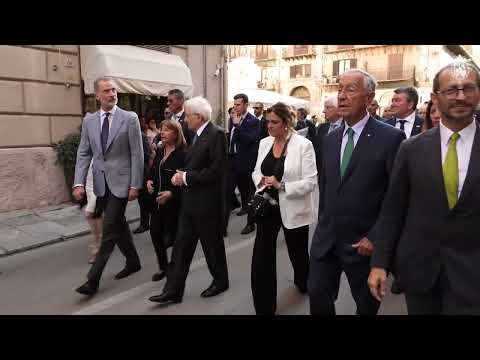 S.M. el Rey visita Palermo con motivo de la celebraci&oacute;n del encuentro Cotec Europa 2023