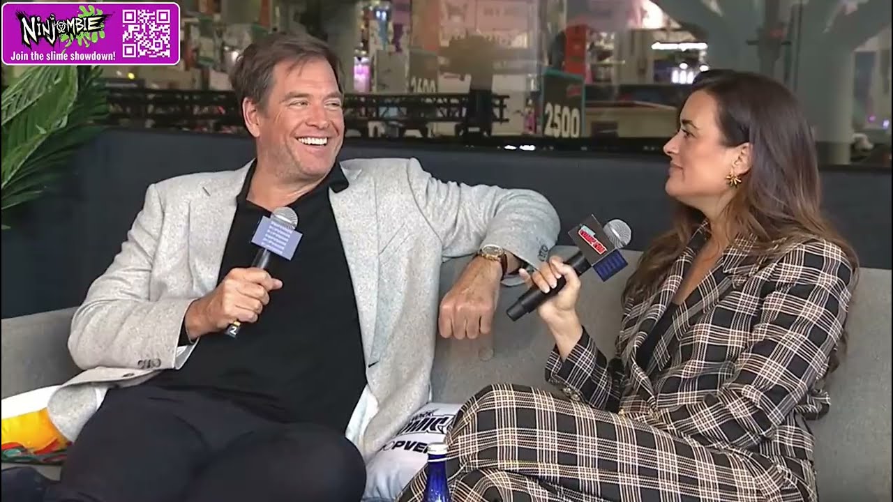 Cote de Pablo and Michael Weatherly interview at #NYCC
