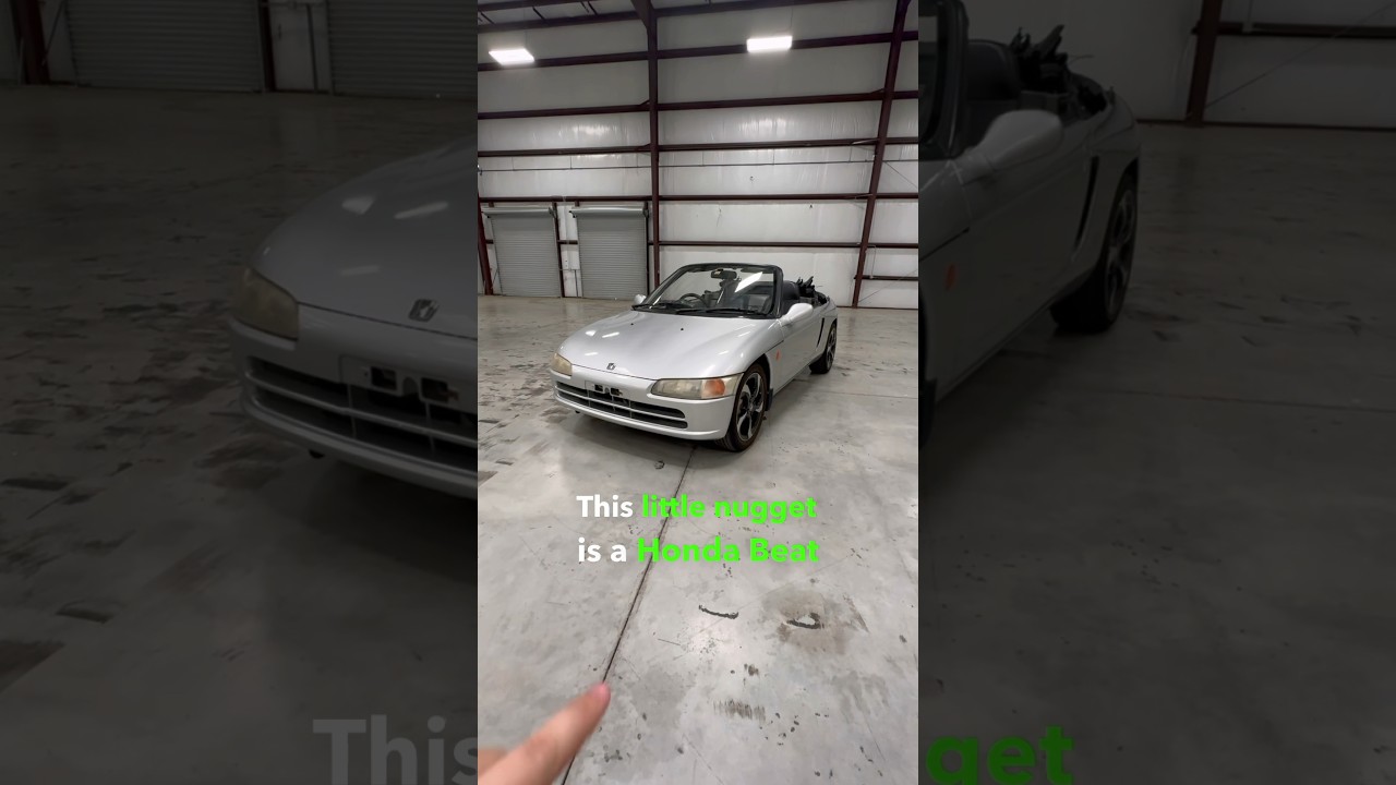 Honda’s 🇯🇵 JDM, 63hp Sports Car: Beat! 