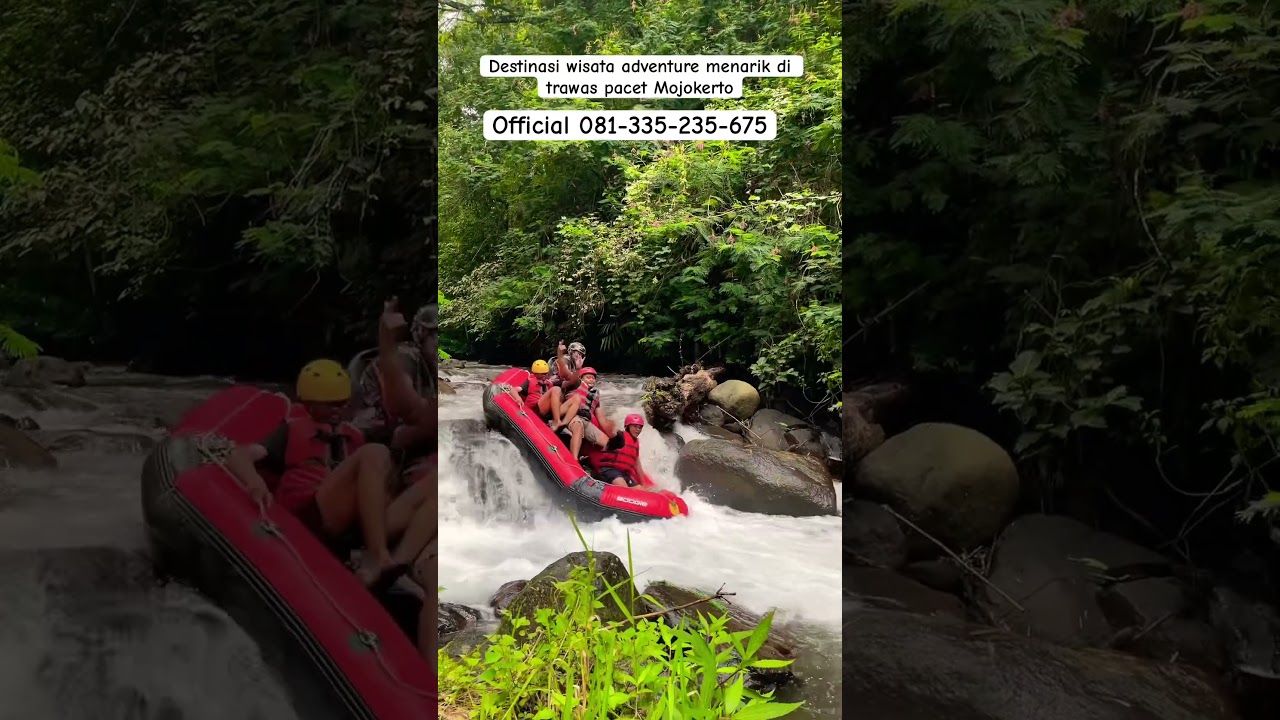 Destinasi wisata adventure arung jeram di Mojokerto 