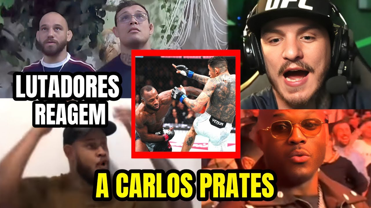 MOICANO FICOU MALUCO! 😳😂😂 REAÇÕES DOS LUTADORES AO UFC 322 CARLOS PRATES VS LEON EDWARDS