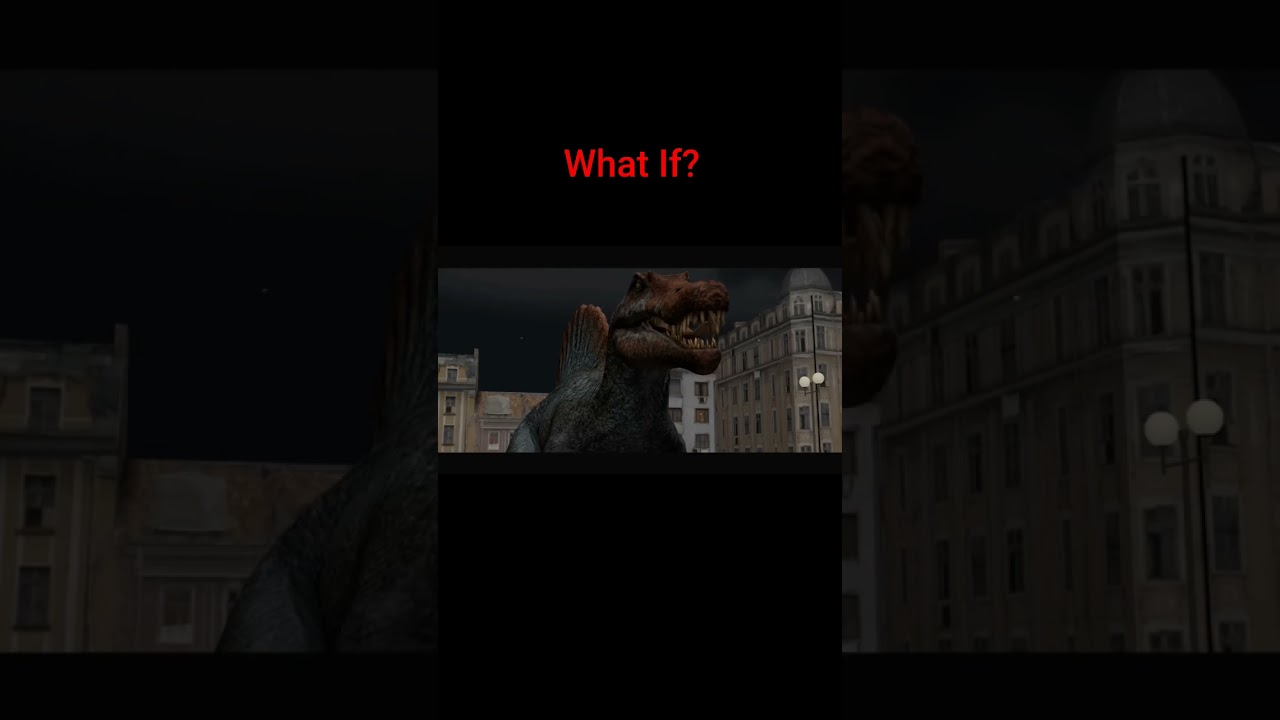 what If? Jurassic word snock rexy e BLUE vs indominus