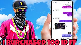 I Purchase 100% Free Fire ID 101% Real || Everyone will get 101% ID screenshot 5