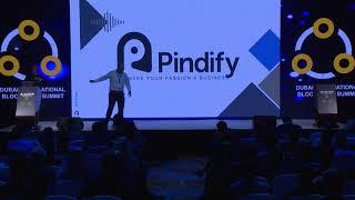 Christoffer Wallin Founder & CEO of Pindify at Dubai International Blockchain Summit 8 Jan 2018