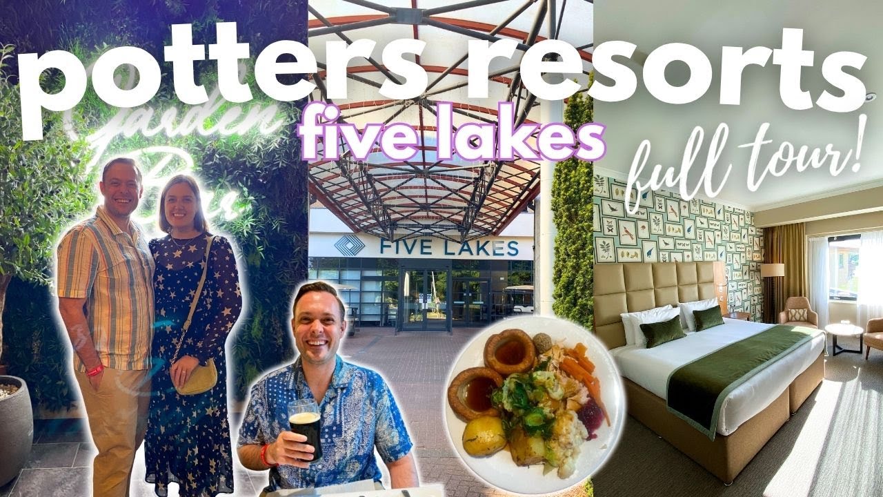 POTTERS RESORTS FIVE LAKES FULL TOUR | In Depth Resort Tour & Deluxe Room Tour! 2025 | AD
