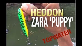 ヘドンルアー ザラパピー|トップウォーター へドンルアー バス釣り